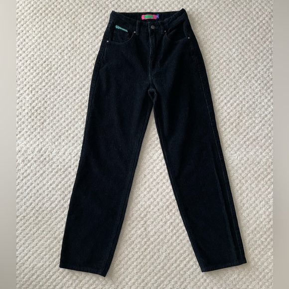 Empyre Tori 90s Black Corduroy Skate Pants 0 Zumiez - Picture 4 of 11